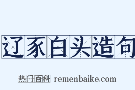 辽豕白头造句是什么意思的图片
